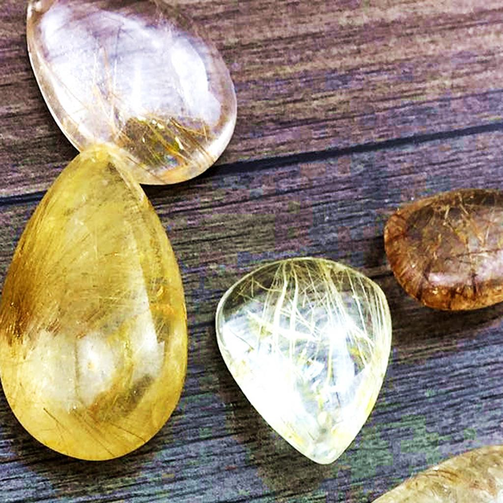 Jewelry Making For Teens - ジュエリー作り用クリスタルペンダント 天然石ネックレス ゴールドルチルクォーツ ヨガやティーン向けのギフト