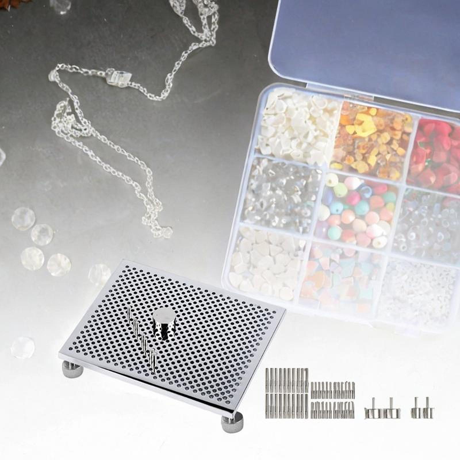 Wire Jewelry Making Jig - ワイヤー曲げジグ ループキット ループ 多用途の実用的な金属製コンパクトコンポーネント
