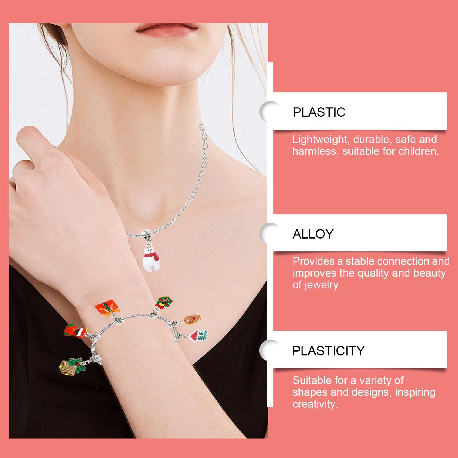 Jewelry Making For Teens - クリスマスカウントダウンカレンダー 24日間 ジュエリー作成キット クリスマスまでのカウントダウン 女の子、ティーン、娘、妻、パーティー、冬用