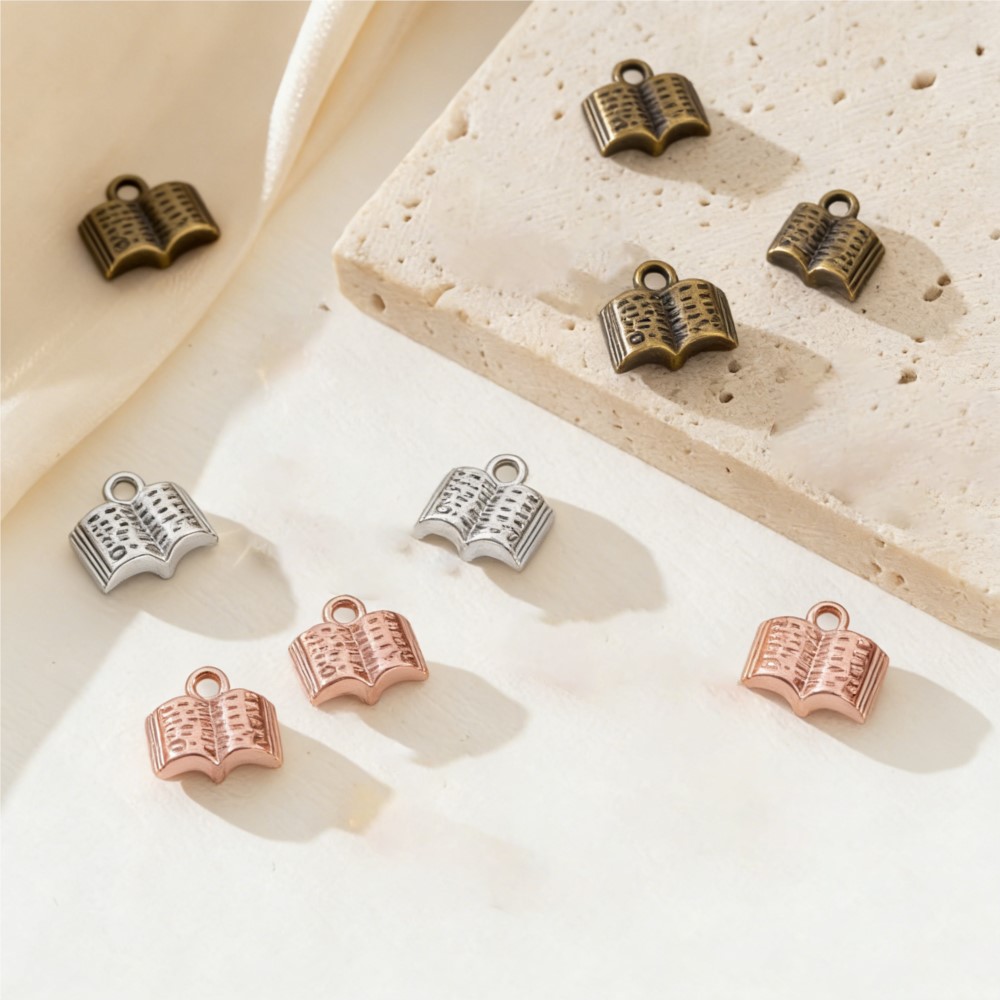 10/20/100 個チャームオープンブック 12 × 11 - Jewelry Making Books のレビューと価格