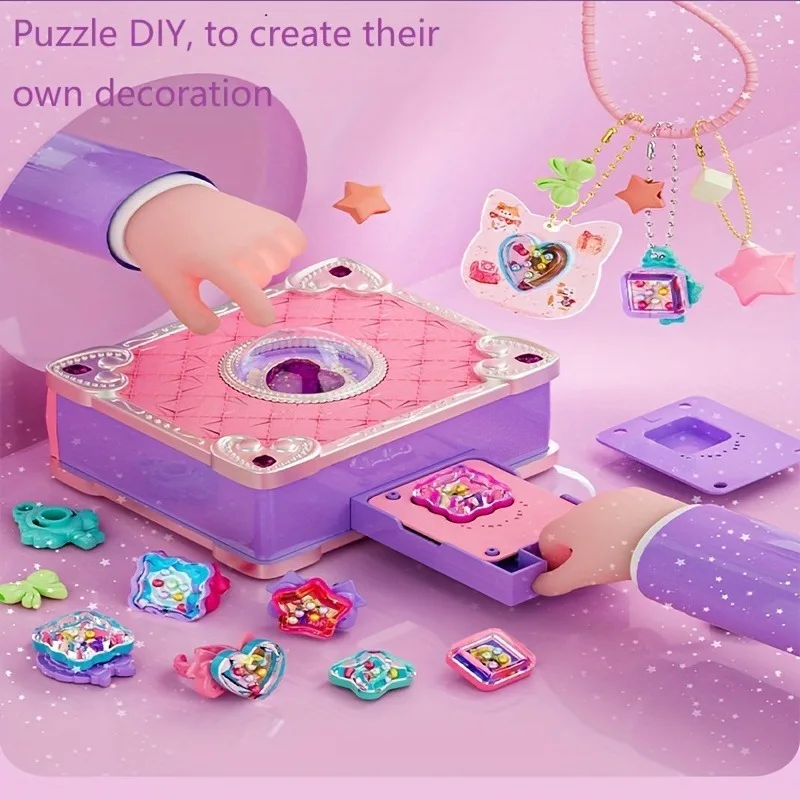 3Dステッカーメーカーキット DIYジュエリー製作マシン ア - Jewelry Making Kit For Kids のレビューと価格