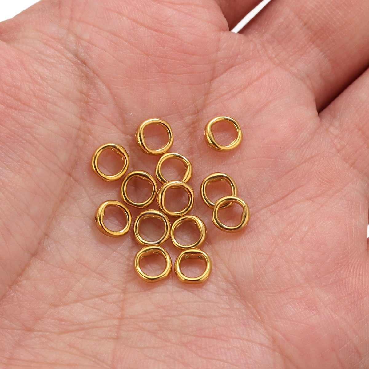 20個入り ステンレス製クラスプ エンドコネクター フック  - Jewelry Making Supplies のレビューと価格