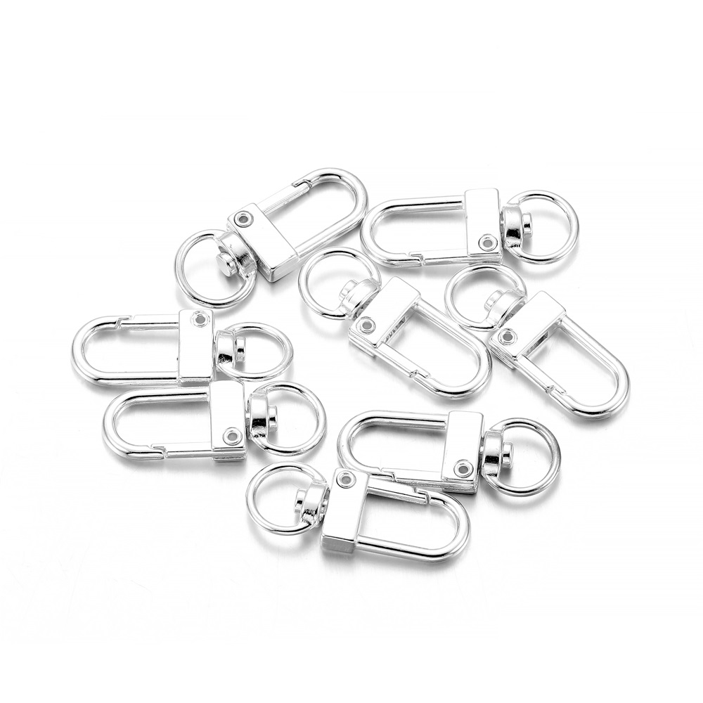 10個/パック 回転式ドッグバックル スナップ ロブスターク - Jewelry Making Supplies のレビューと価格