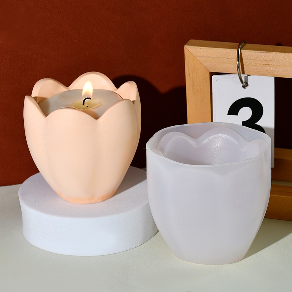 チューリップキャンドルホルダーシリコーン金型花樹脂石鹸箱作成 - Jewelry Making Tools List のレビューと価格