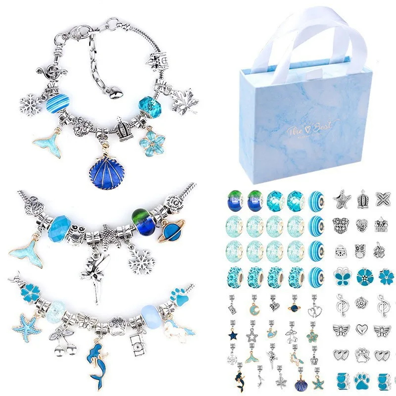 女の子のためのブレスレットを作るためのキット,ジュエリー作り - Jewelry Making Kit For Kids のレビューと価格