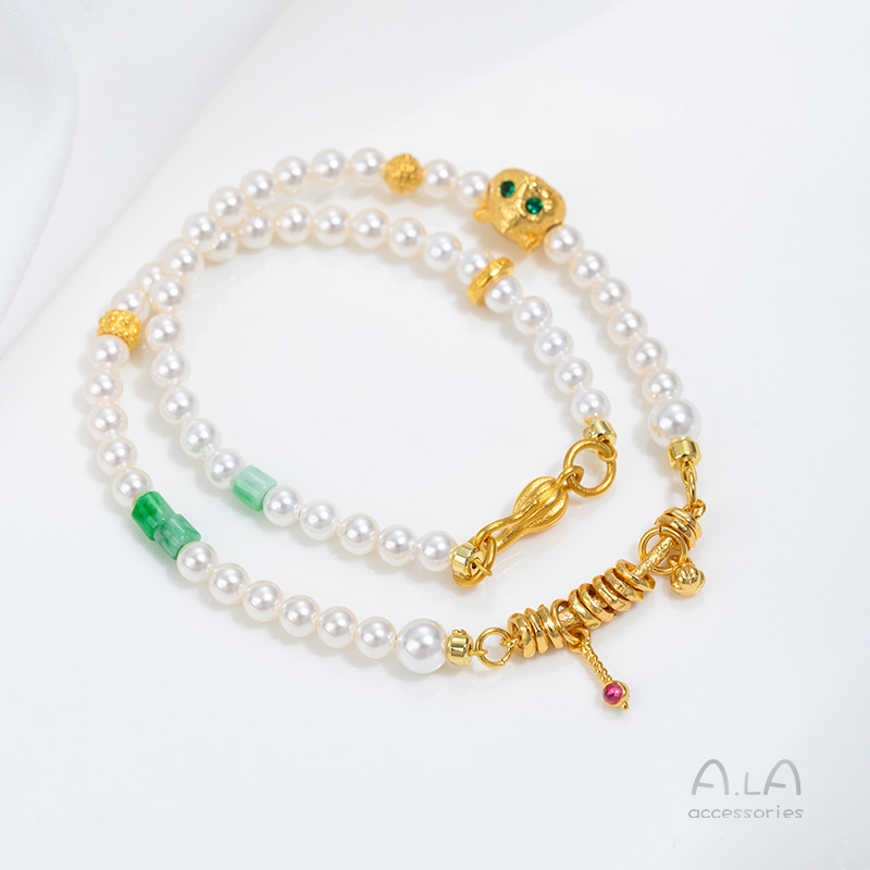 ベトナム産砂金パールビーズリングベルタッセルチャームDIYク - Jewelry Making Vietnam のレビューと価格