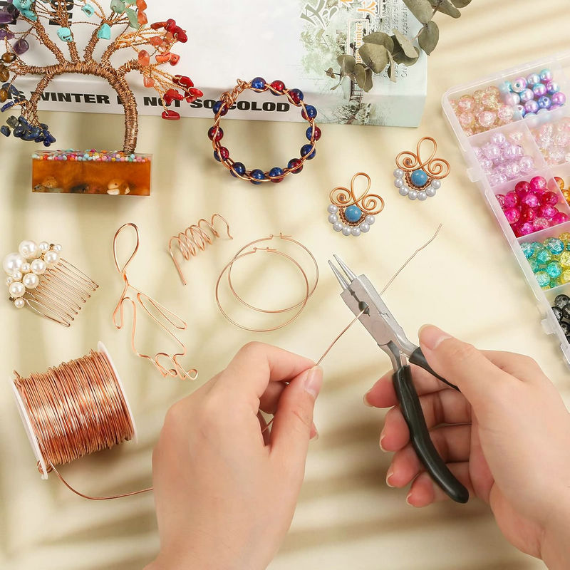0.3-1.0 ミリメートルジュエリービーズワイヤー変色しに - Jewelry Making With Copper Wire のレビューと価格