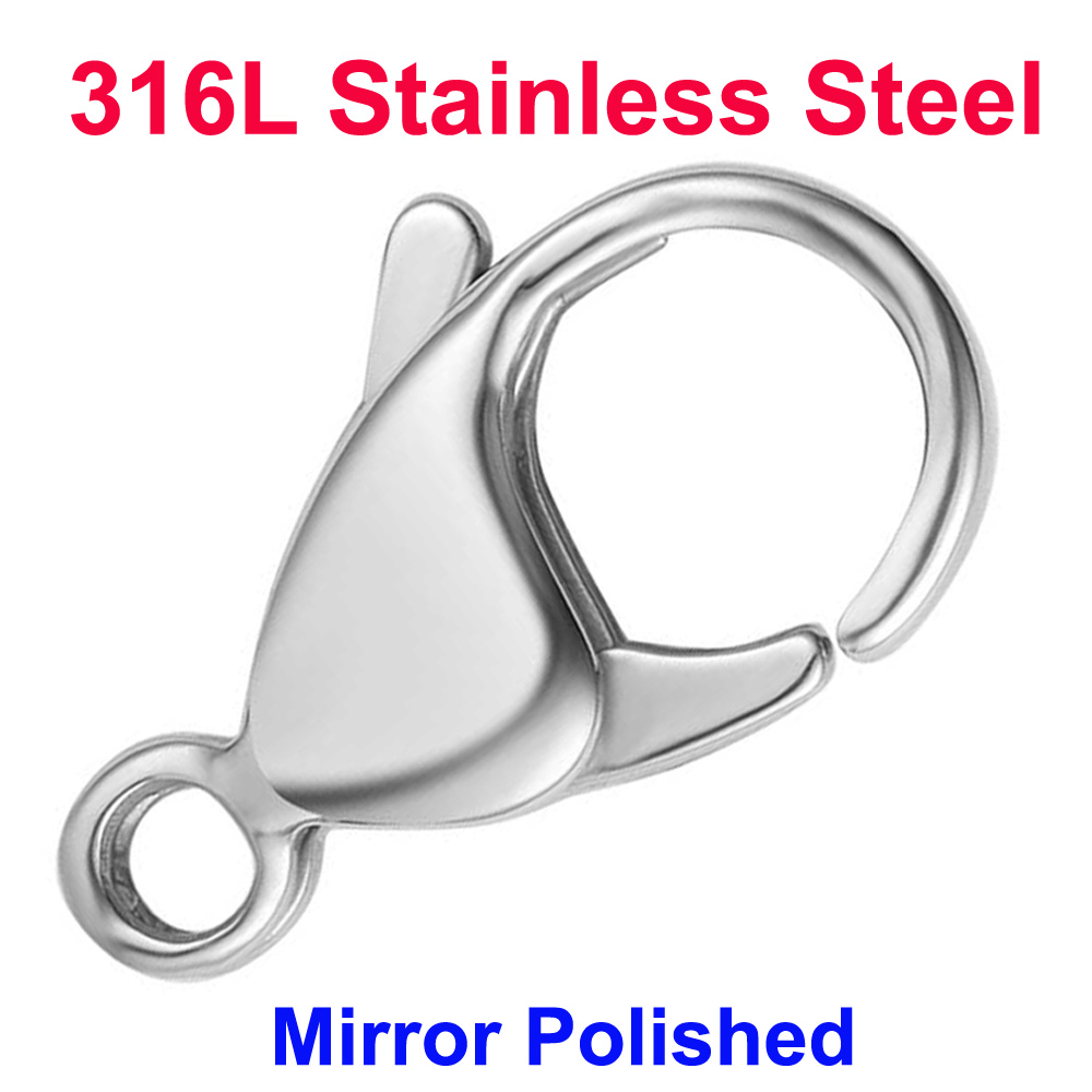 20/30/40 316Lステンレス鋼ロブスタークラスプ卸売 - Jewelry Making Hardware のレビューと価格