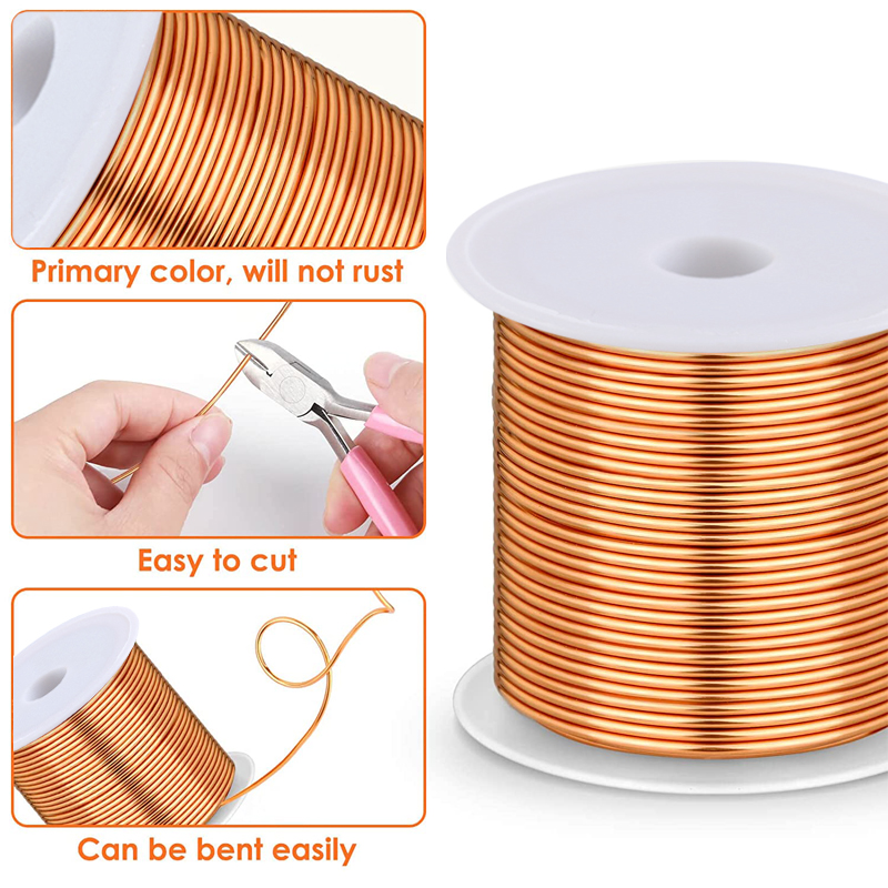 1-3 ロール軟銅線電気培養園芸 0.06-1.2 ミリメー - Jewelry Making With Copper Wire のレビューと価格