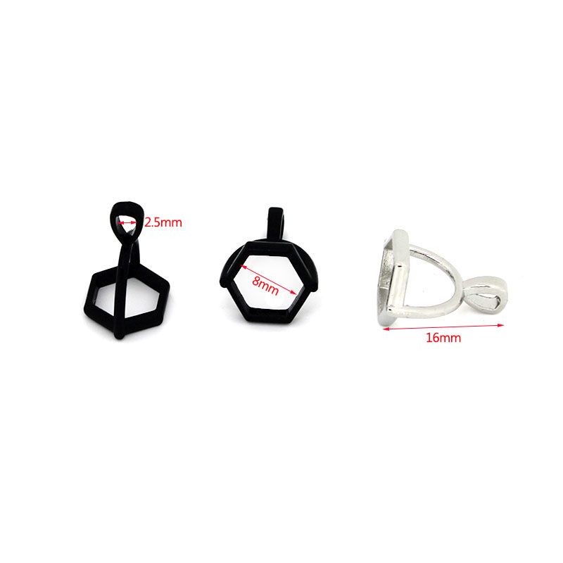 20 個六角形の宝石キャップ天然石クリスタル柱ペンダントキャ - Jewelry Making Hardware のレビューと価格