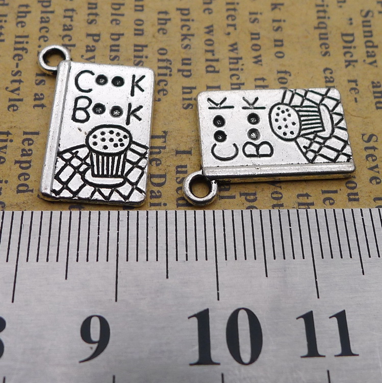 トレンディなペンダント,アンティークシルバーカラーのネックレ - Jewelry Making Books のレビューと価格