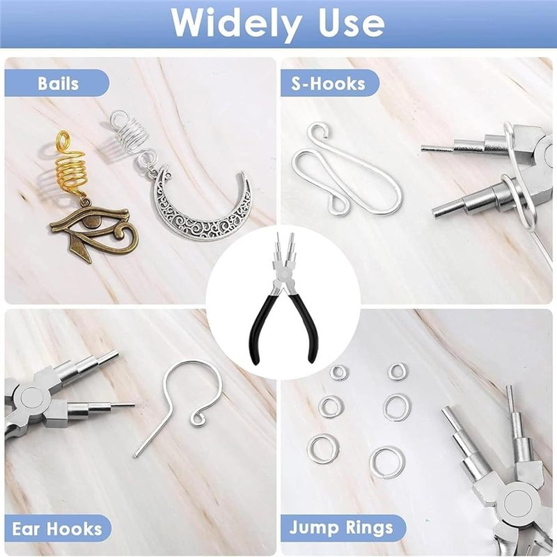 A55F-ワイヤージュエリー作成ツールセット、曲げジグ付き金 - Wire Jewelry Making Jig のレビューと価格