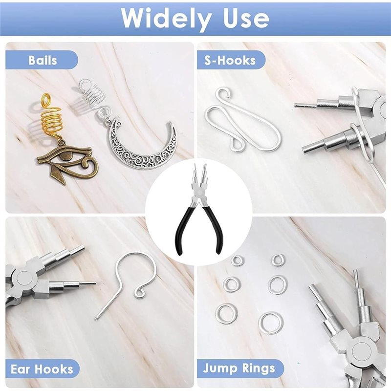 A55F-ワイヤージュエリー作成ツールセット、曲げジグ付き金 - Wire Jewelry Making Jig のレビューと価格