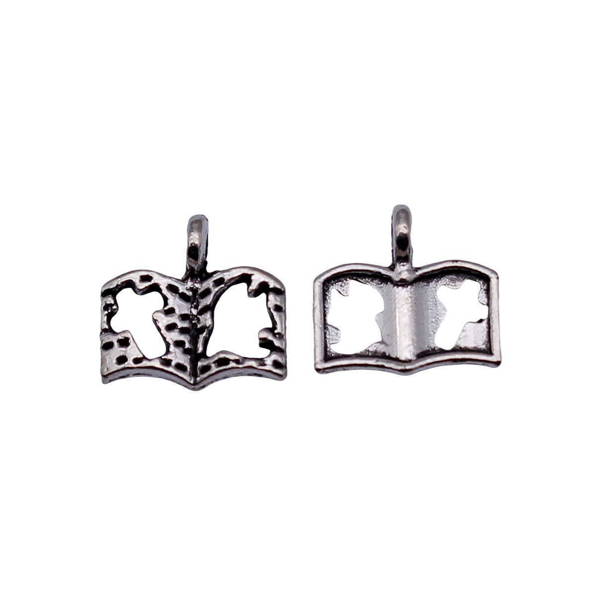 80個 11x11mm(0.43x0.43インチ) アンティ - Jewelry Making Books のレビューと価格