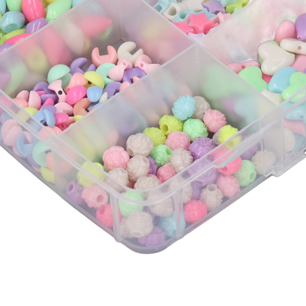 4774個のカラフルなビーズブレスレット作成キット、様々な形 - Jewelry Making For Teens のレビューと価格