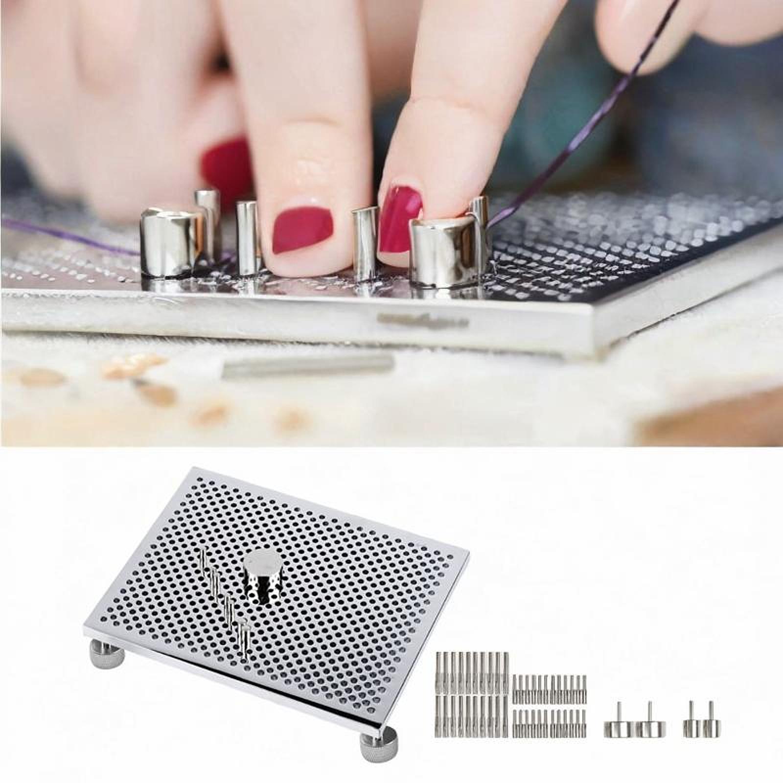 ワイヤーベンディングジグ ビーズワイヤー 多用途ジュエリー作 - Wire Jewelry Making Jig のレビューと価格
