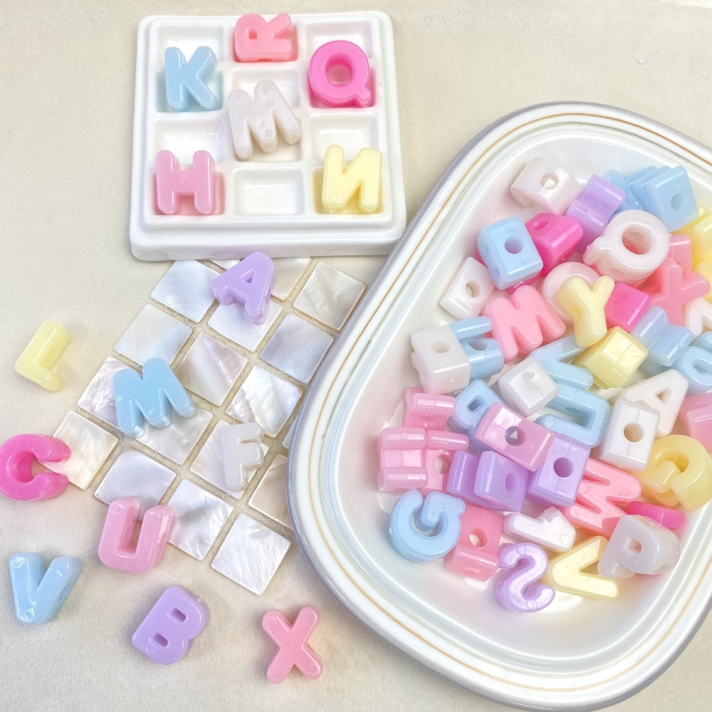 10/50/100 個 14-20 ミリメートルアクリルレタ - Jewelry Making Tutorial のレビューと価格