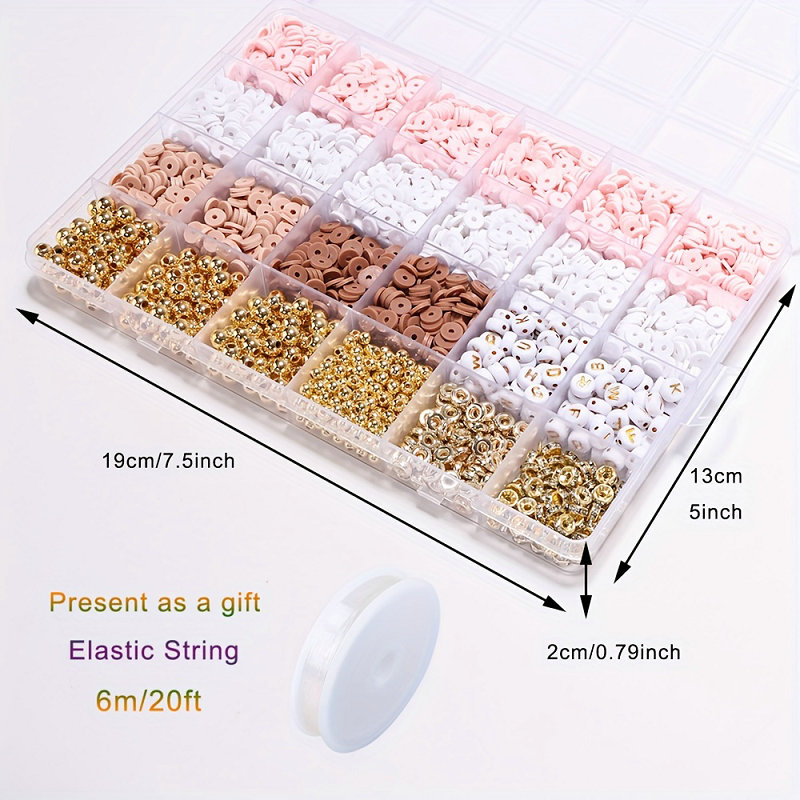 スタイル DIY 粘土ビーズブレスレット作成キット友情ゴール - Jewelry Making For Teens のレビューと価格