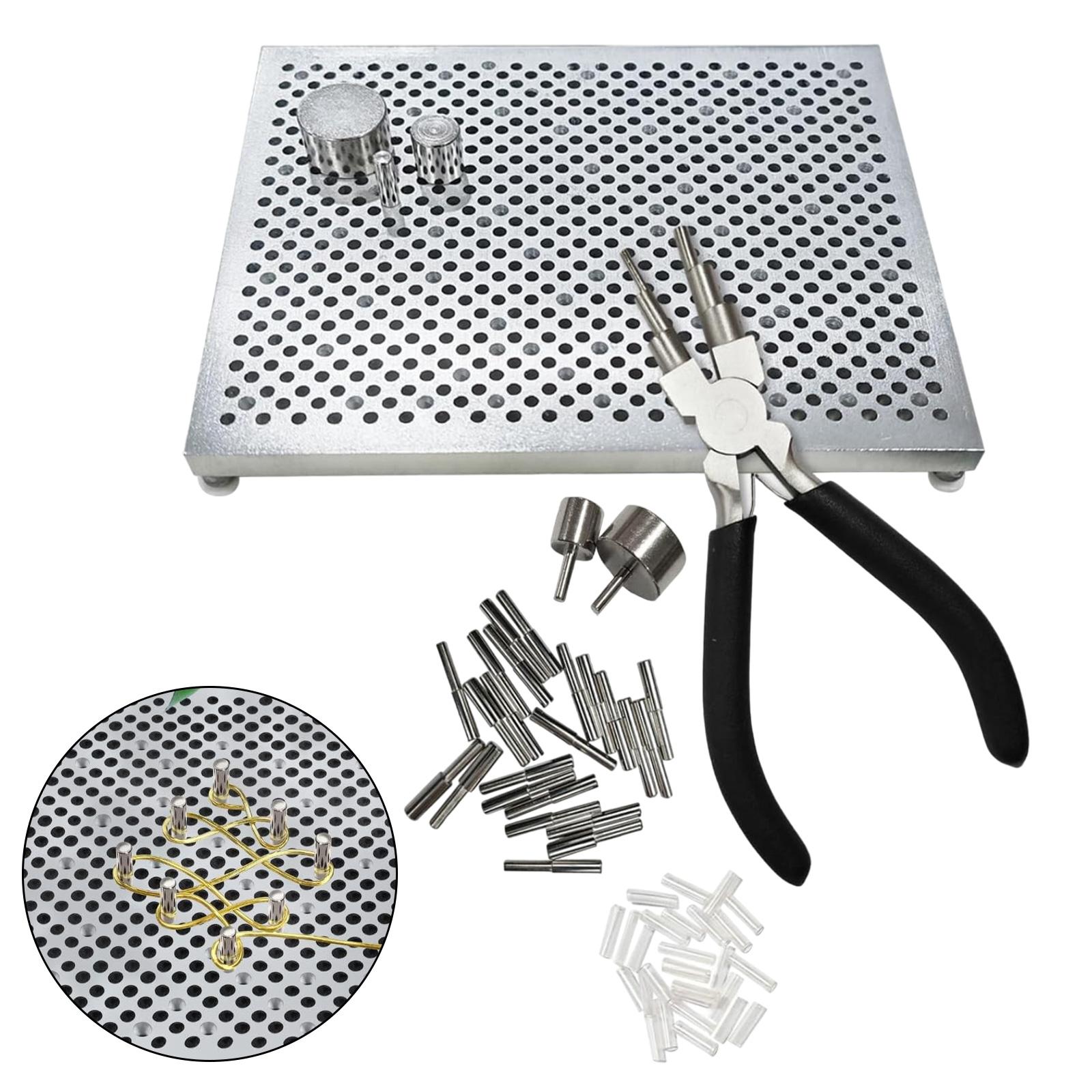 ワイヤー曲げ治具 ワイヤー曲げプライヤー 多用途ベイル作成プ - Wire Jewelry Making Jig のレビューと価格