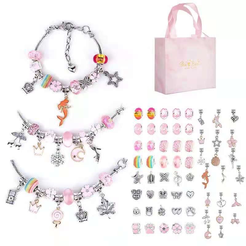 ブレスレットを作るためのアクセサリー,ユニコーンジュエリーを - Jewelry Making Kit For Kids のレビューと価格