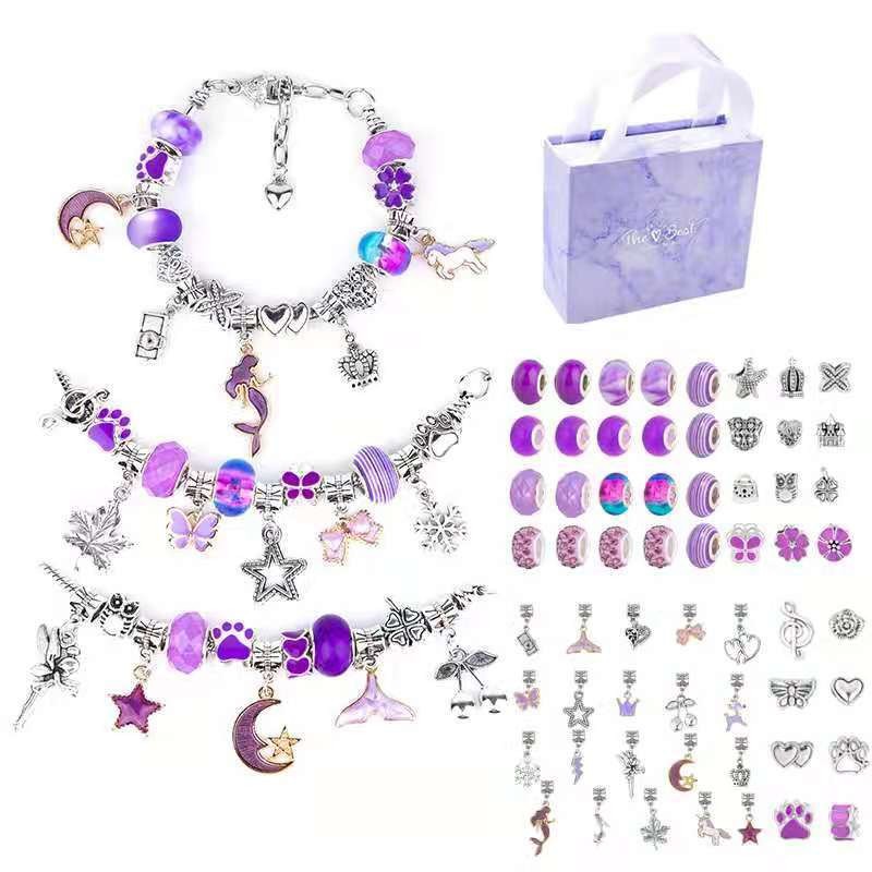 ブレスレットを作るためのアクセサリー,ユニコーンジュエリーを - Jewelry Making Kit For Kids のレビューと価格