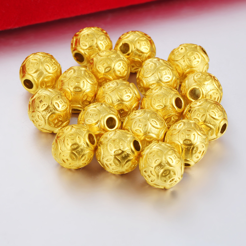 パール,金メッキ,砂,大判,3D,装飾用ジュエリー,DIY用 - Jewelry Making Vietnam のレビューと価格