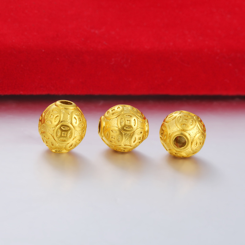パール,金メッキ,砂,大判,3D,装飾用ジュエリー,DIY用 - Jewelry Making Vietnam のレビューと価格
