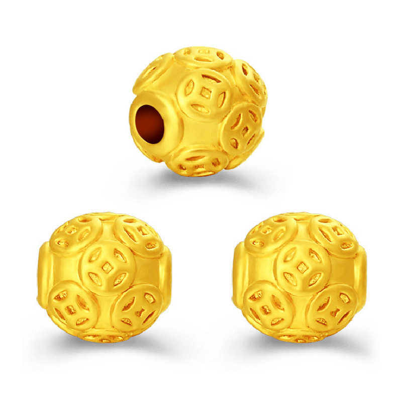 パール,金メッキ,砂,大判,3D,装飾用ジュエリー,DIY用 - Jewelry Making Vietnam のレビューと価格