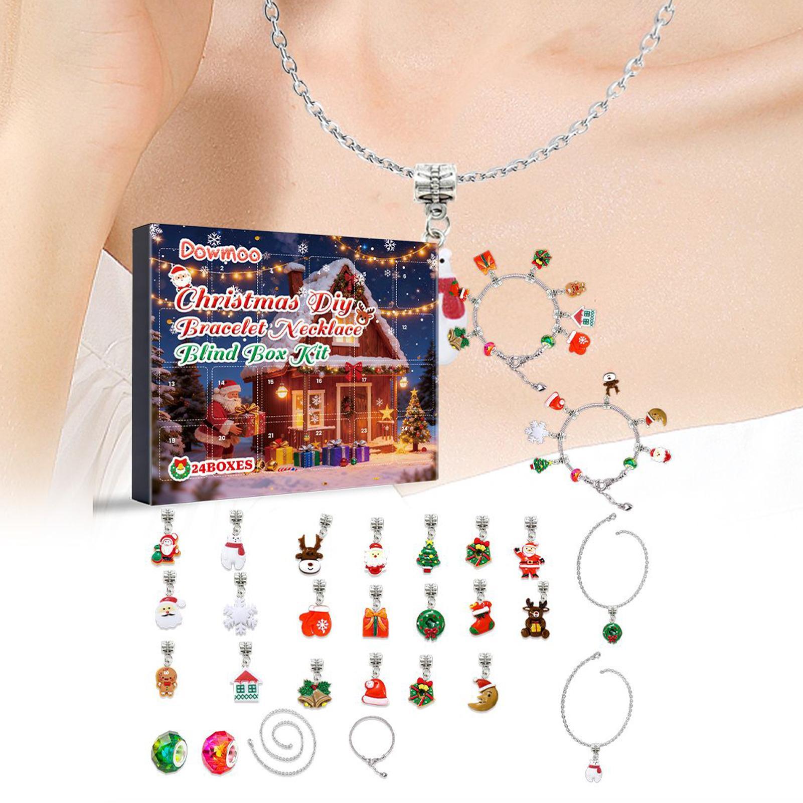 クリスマスカウントダウンカレンダー 24日間 ジュエリー作成 - Jewelry Making For Teens のレビューと価格