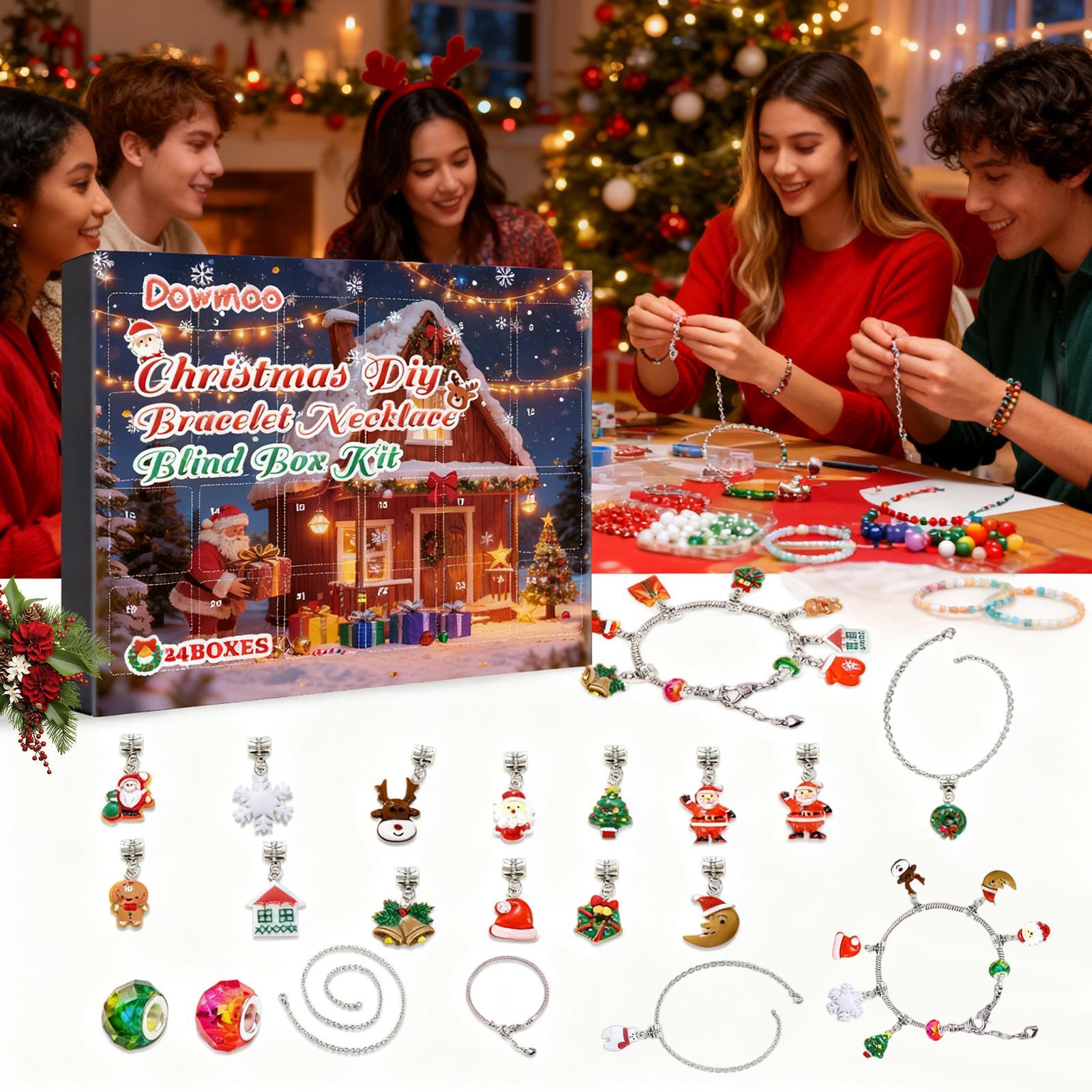 クリスマスカウントダウンカレンダー 24日間 ジュエリー作成 - Jewelry Making For Teens のレビューと価格
