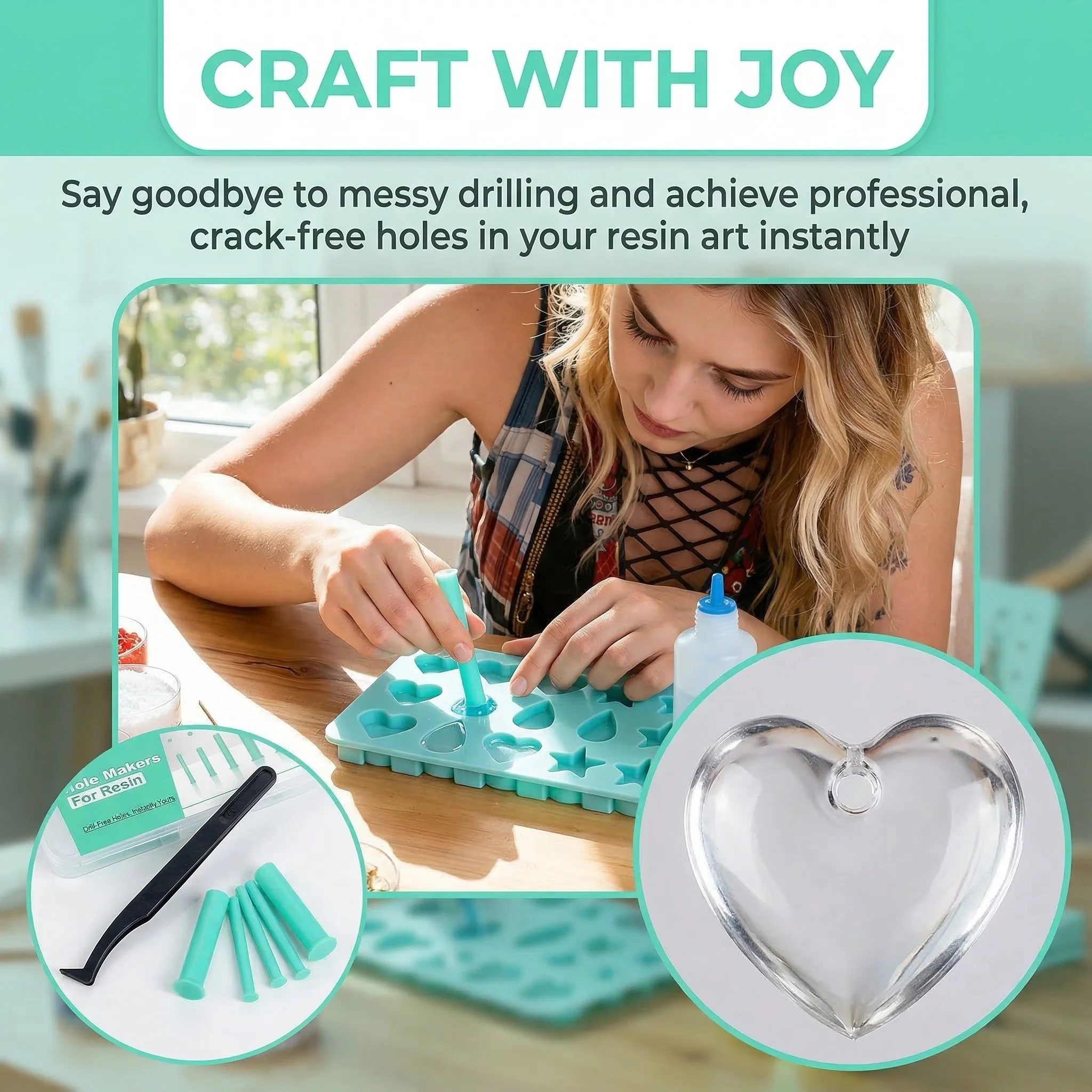35個入りレジン穴あけキット 2-8mm ジュエリー製作パン - Jewelry Making Tools List のレビューと価格