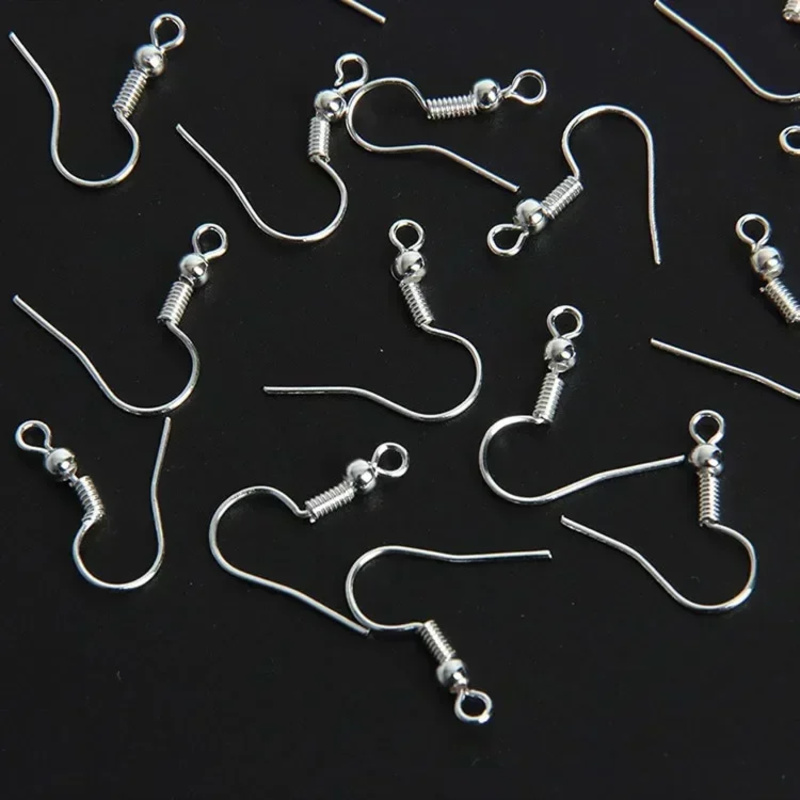 100/500 個 DIY イヤリング所見イヤリングクラスプ - Jewelry Making Hardware のレビューと価格