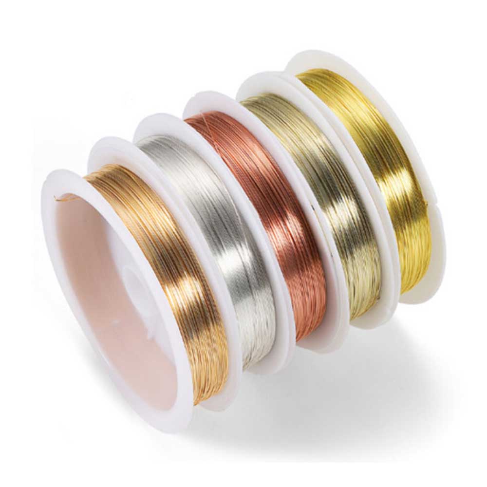 1pc 0.2-1mm 銅ジュエリーワイヤー、変色しにくい柔 - Jewelry Making With Copper Wire のレビューと価格