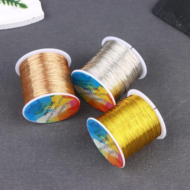 100 メートル/328 フィート色褪せない銅クラッド鋼線曲 - Jewelry Making With Copper Wire のレビューと価格