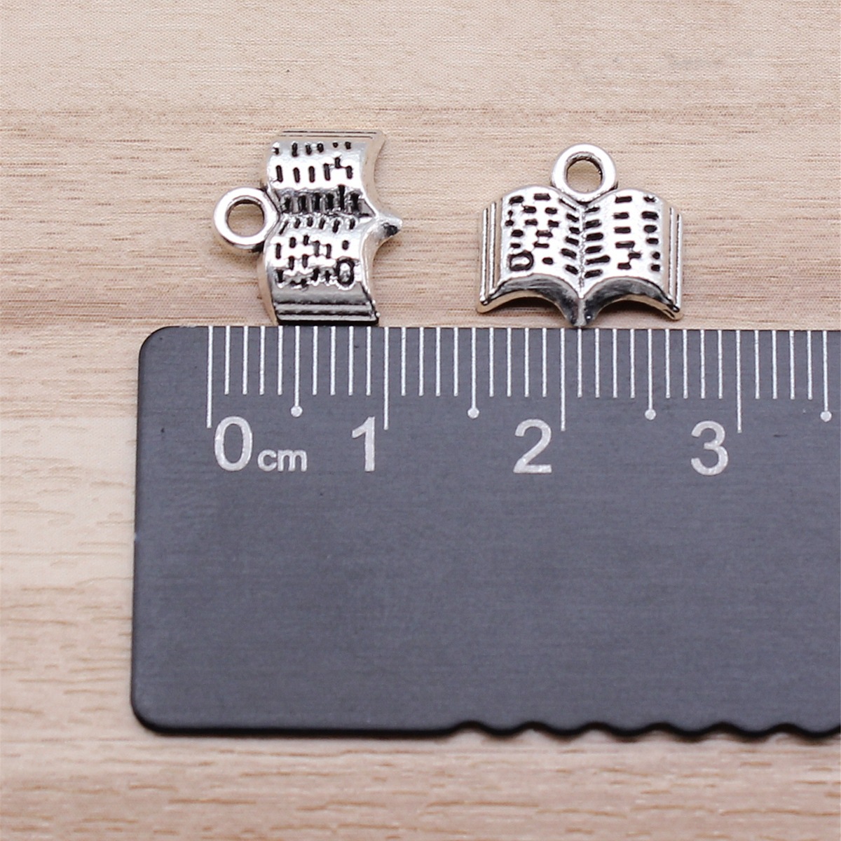 Ifocus-DIYジュエリー作り用ブックチャーム、亜鉛合金 - Jewelry Making Books のレビューと価格