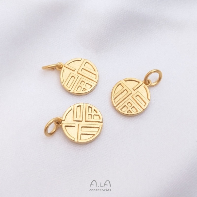 ベトナム砂金フーキャラクターペンダント幸運のお守り長持ちする - Jewelry Making Vietnam のレビューと価格