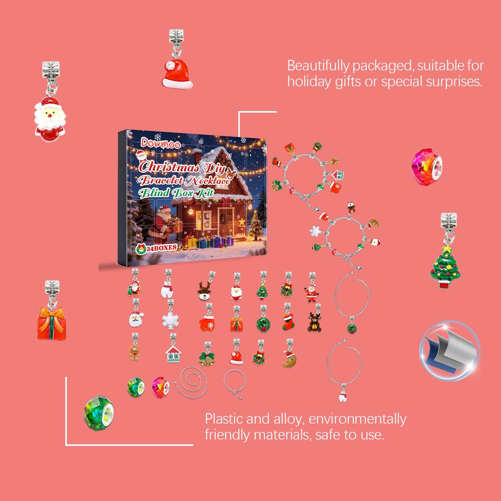 ホリデーカウントダウンカレンダー 24日間 ジュエリー作り  - Jewelry Making For Teens のレビューと価格