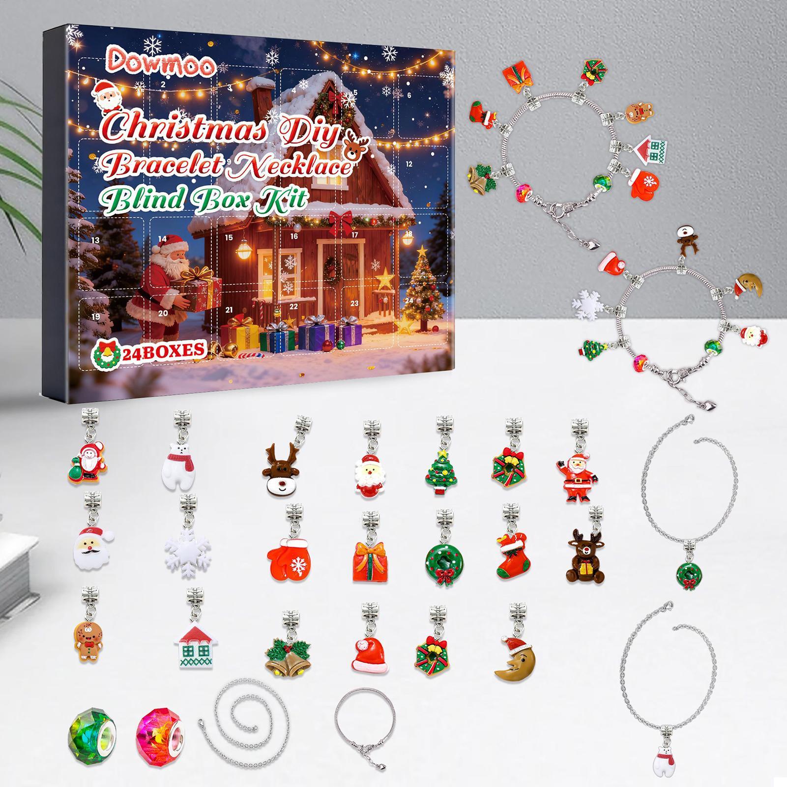 ホリデーカウントダウンカレンダー 24日間 ジュエリー作り  - Jewelry Making For Teens のレビューと価格