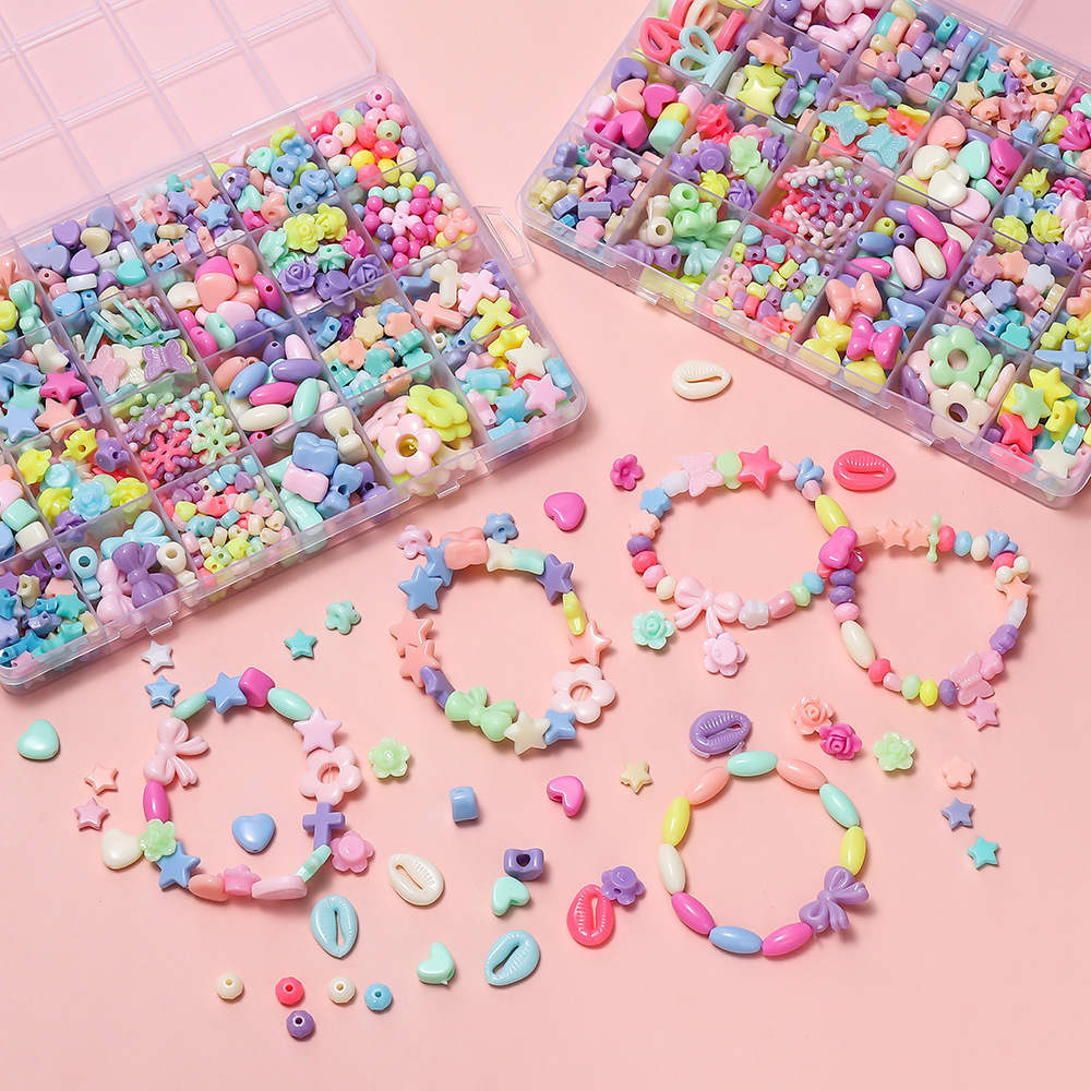 1箱 カラフルアクリルポニービーズ スクエアレタークレイスペ - Jewelry Making Tutorial のレビューと価格