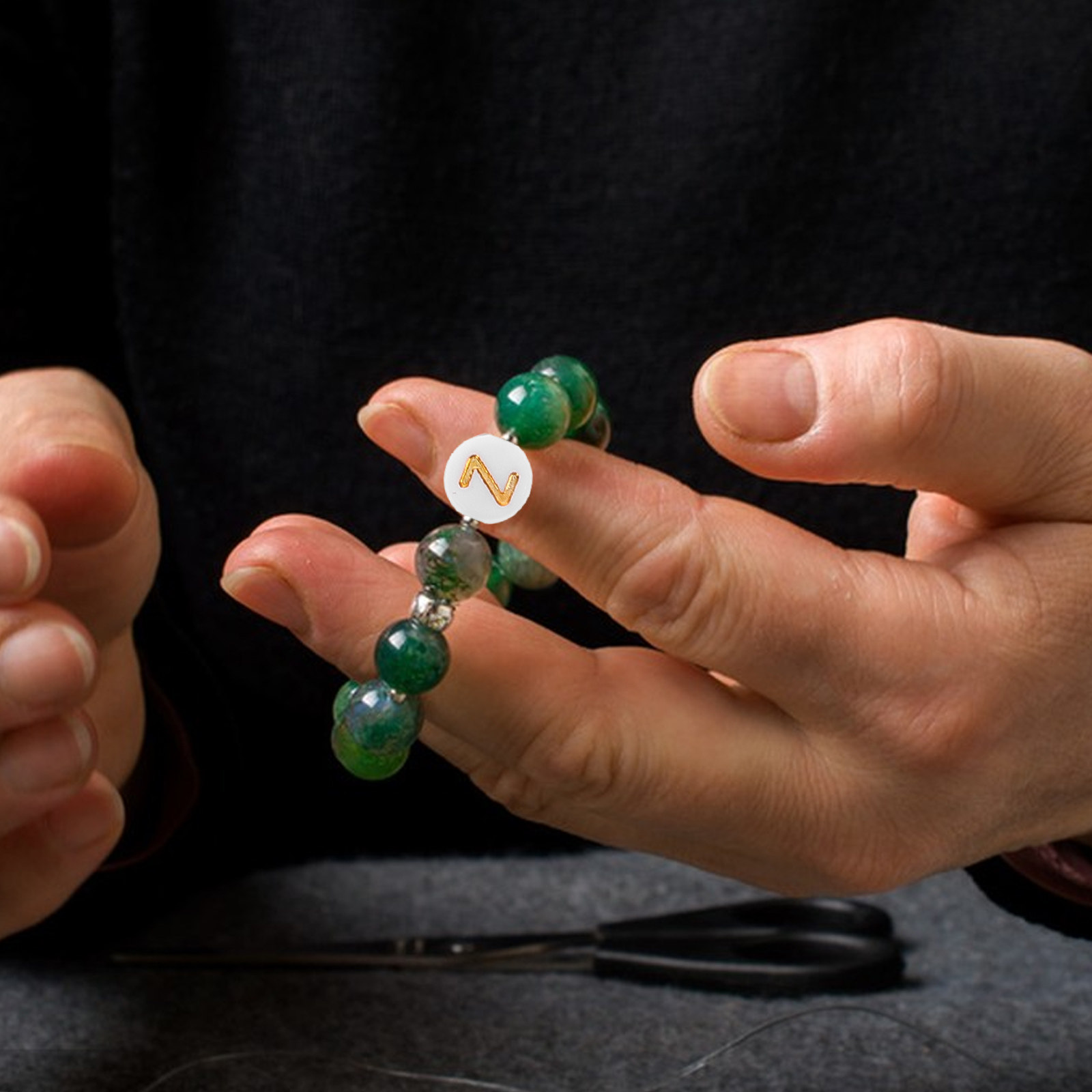 24グリッドアルファベットビーズセット ポリマーケラムビーズ - Jewelry Making For Teens のレビューと価格
